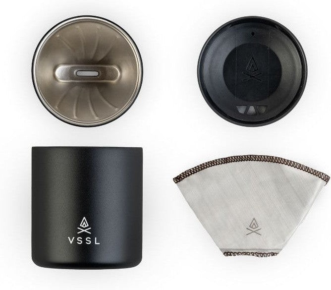 Rhino - VSSL Java Nest Pour Over Black Coffee Set - B143000-000 (Special Order Item)