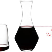 Riedel - 4 x Cabernet glasses + 1 x Merlot Decanter Stemless Wings Set - 5789/30