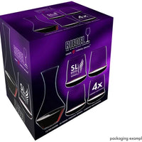 Riedel - 4 x Cabernet glasses + 1 x Merlot Decanter Stemless Wings Set - 5789/30