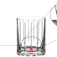 Riedel - Drink Specific Glassware Double Rocks Glass, Pack of 2 - 6417/07