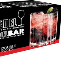 Riedel - Drink Specific Glassware Double Rocks Glass, Pack of 2 - 6417/07