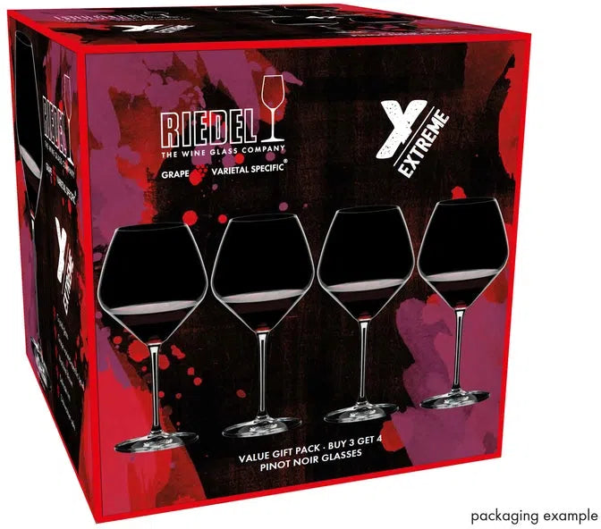 Riedel - Extreme Pinot Noir Glasses, Value Gift Pack (Buy 3 Get 4) - 4411/07
