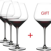 Riedel - Extreme Pinot Noir Glasses, Value Gift Pack (Buy 3 Get 4) - 4411/07