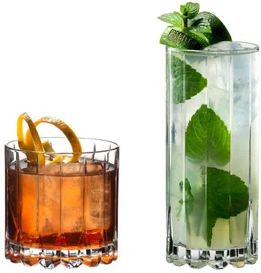 Riedel - Rocks x 4 & Highball x 4 Glassware Set - 5417/57