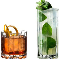 Riedel - Rocks x 4 & Highball x 4 Glassware Set - 5417/57