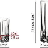 Riedel - Rocks x 4 & Highball x 4 Glassware Set - 5417/57