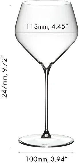 Riedel - Veloce Chardonnay, Pack of 2 - 6330/97