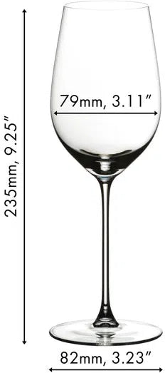 Riedel - Veritas Riesling/Zinfandel + Mosel Decanter, Pack of 5 - 5449/15-MOS