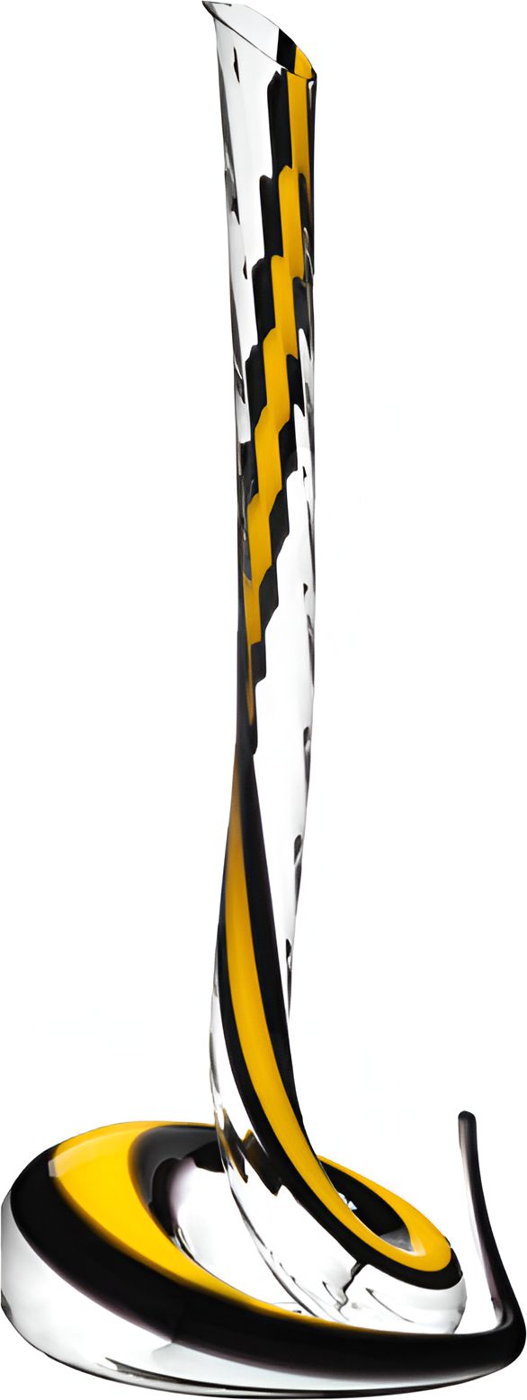Riedel - Yellow and Black Cobra Decanter - Limited Edition - 1950/25YB