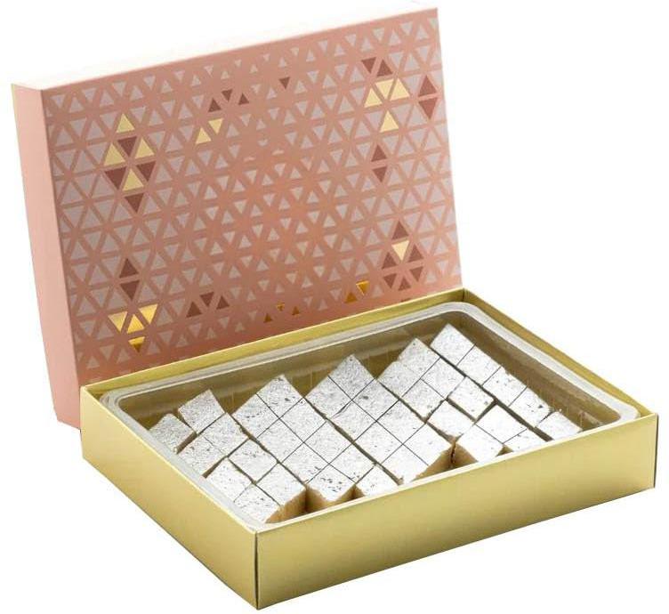 RiteBox - Assorted Colour Kaju Katli Box, 60ea/cs - 100980
