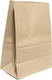 RiteEarth - 1/6 Plain Paper Barrel Bag Kraft, 400/Bn - PB665K