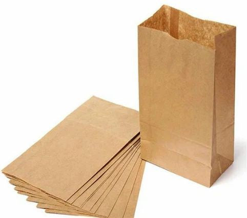 RiteEarth - 2 lb Paper Bag Kraft, 500/Bn - PB020K