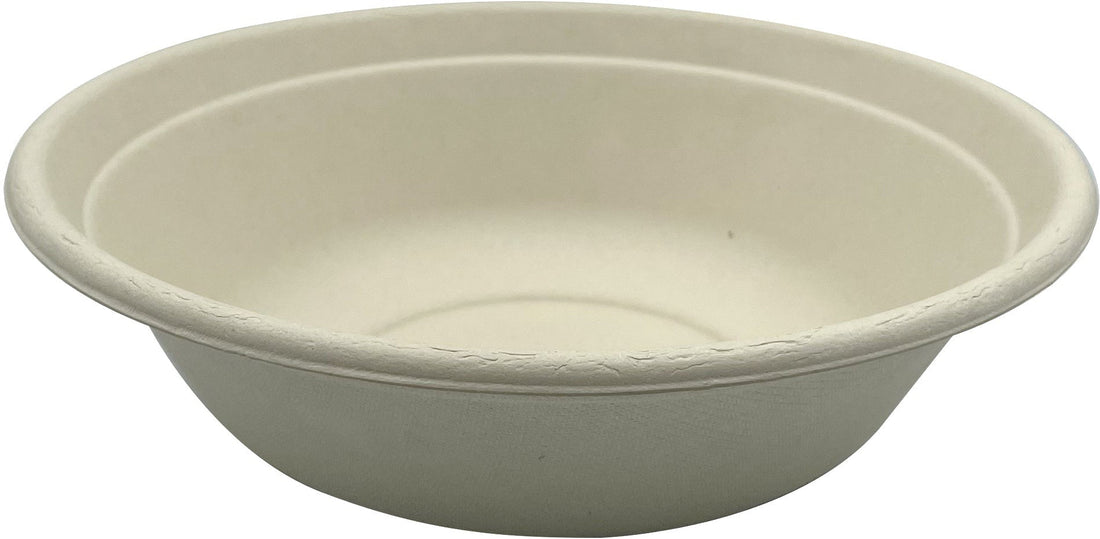 RiteEarth - 32 Oz Bagasse Round Bowl, 300/cs - BC8532