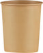 RiteEarth - 32 Oz Paper Food Container Kraft, 1600 Series, 500/Cs - FC1632K