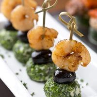 RiteEarth - 4.5" Bamboo Knot Pick, 100pcs/polybag with label, 10 bags/box - PB450