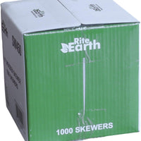 RiteEarth - 4.5" Wooden Skewer, 1000/Bx - SW450
