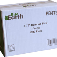 RiteEarth - 4.75" Bamboo Pick, 1000/Bx - PB475