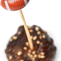 RiteEarth - 4.75" Bamboo Pick, 100pcs/bag, 10bag/box - Football - PB474