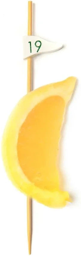 RiteEarth - 4.75" Bamboo Pick - 19th Flag, 100/Bg, 10 Bag/Bx - PB470