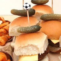 RiteEarth - 4.75" Bamboo Pick - Soccer, 100pcs/bag, 10bag/box - PB476