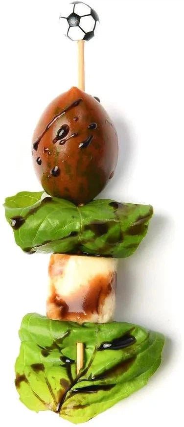 RiteEarth - 4.75" Bamboo Pick - Soccer, 100pcs/bag, 10bag/box - PB476