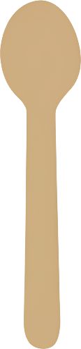 RiteEarth - 6" Wooden Tea Spoon, Pack of 1000 - C1603