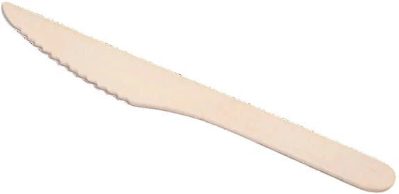 RiteEarth - 6.4" Wooden Knife, Pack of 1000 - C1602