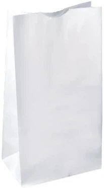 RiteEarth - 8 lb Paper Bag White, 500/Bn - PB080W