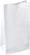 RiteEarth - 8 lb Paper Bag White, 500/Bn - PB080W