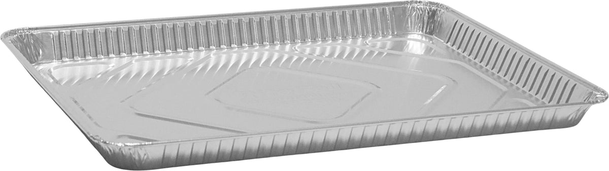 RiteFoil - 17.15” x 12.5” x 1.14” 1/2 Sheet Foil Cake Pan 55G, 100/Cs - FP2255