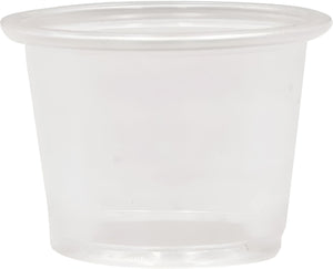 RitePak - 1 Oz Clear Plastic Portion Cups - 2500/Cs - PC100