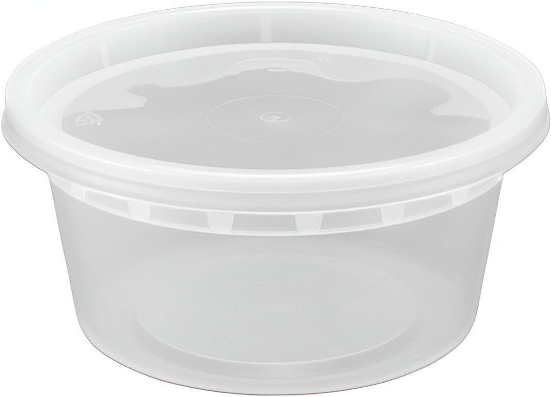 RitePak - 12oz Heavy Duty Deli Container Combo, 240/cs - DI12C