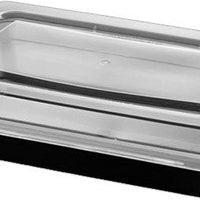 RitePak - 28 Oz, 8" X 6" X 1.5" Black Rectangle Microwavable Container Combo, Pack of 150 - MR8628B
