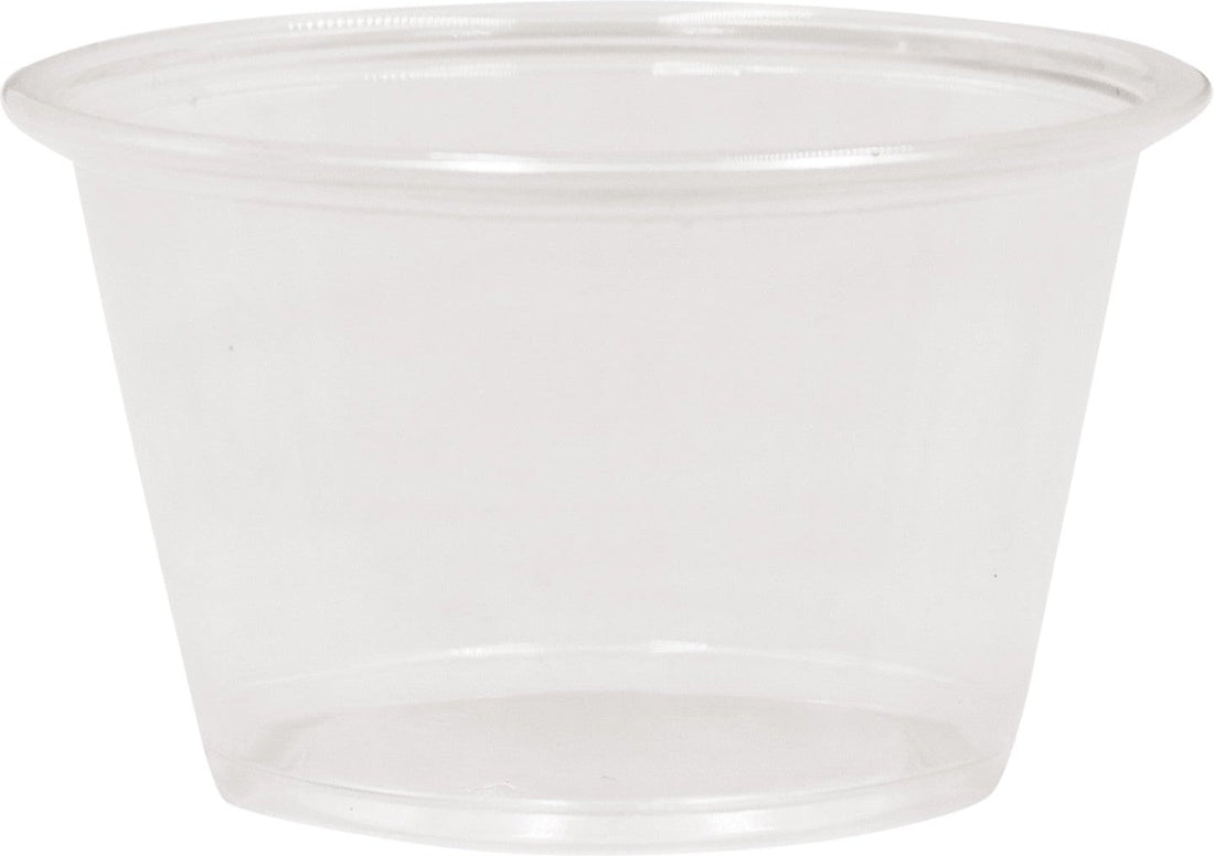 RitePak - 4oz Clear Plastic Portion Cups, 2500/Cs - PC400 - DISCONTINUED
