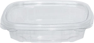 RitePak - 8 Oz Clear Hinged Deli Container, 200/cs - DH08