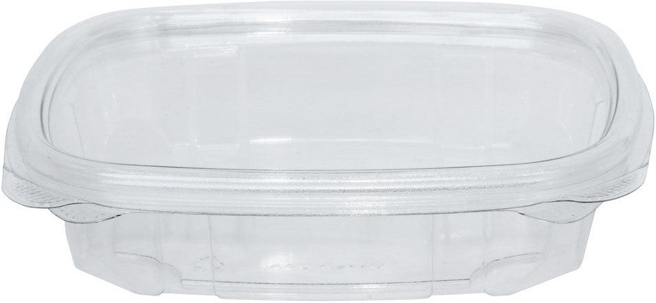 RitePak - 8oz Clear Hinged Deli Container, 200/cs - DH08