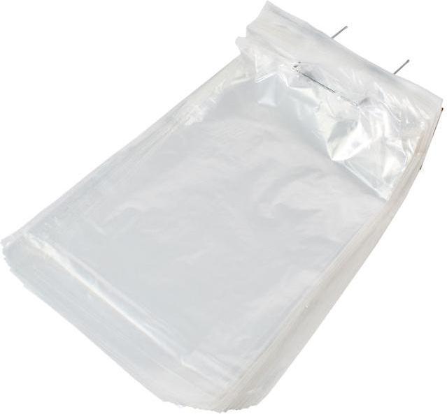 RiteSource - 10" x 18" + 1.5" Lip, 4BG, 1 Mil Thickness Wicket Bags with Bottom Gusset, 1600/cs - W10184