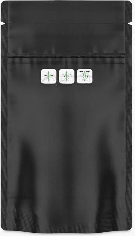 RiteSource - 13.5" x 6.25" x 23.5" S5 Black Reusable Pinch Bottom Bags, 300/Cs - 0562011