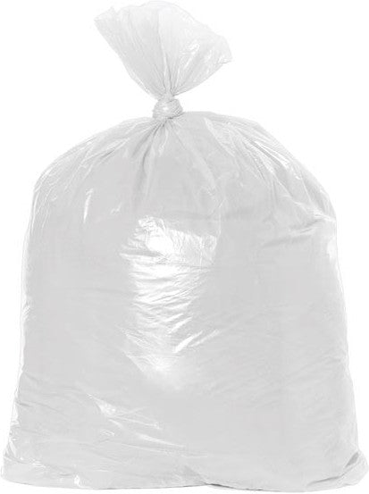 RiteSource - 24" x 22" Regular White Garbage Bags, 500/cs - L2422RW