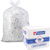 RiteSource - 35" x 50" X-Strong Clear Garbage Bags, 100/Cs - L3550XC