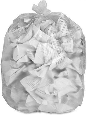 RiteSource - 35" x 50" X-Strong Clear Garbage Bags, 100/Cs - L3550XC