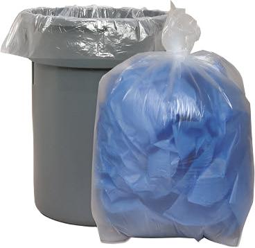 RiteSource - 38" X 58" Low Density X-Strong Clear Liner Bag, 100/cs, 56 Cs/Skid - LD3858SC