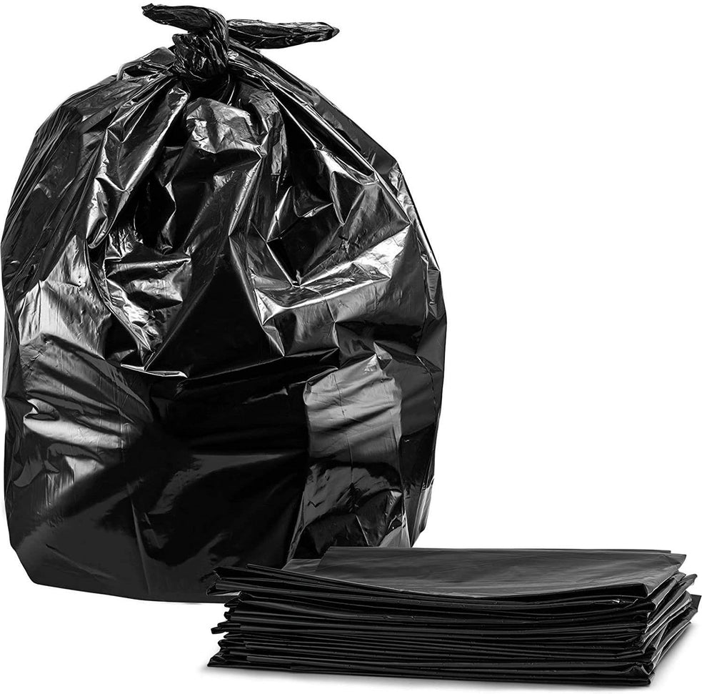 RiteSource - 58" x 62", 2.5 Mil Black Coreless Garbage Bag, 50/CS - CP5862BL250