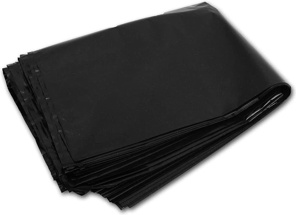 RiteSource - 60 Gal, 38" x 58" Low Density XX-Strong Black Liner, 100/Case - LD3858XB