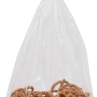 RiteSource - 8" x 4" x 20" Clear 12 lb Poly Bags, 500/bx - GP12