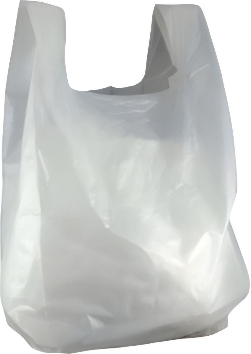 RiteSource - 9" x 8" x 18" S1 Low Density Clear Shopping Bag, 1000/Cs - 0308591