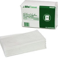 RiteTissue - 15" x 16.5" 2 Ply Select Dinner Napkin, 3000/cs - ND200