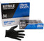 RiteTouch - 5 mil Black Medium PF Nitrile Gloves, 100/Box, 10Bx/Cs - GNP150M