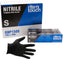 RiteTouch - 5 mil Black Small PF Nitrile Gloves, 100/bx, 10Bx/Cs - GNP150S