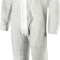 RiteTouch - White Disposable Coveralls With Hood Medium, 50/Cs - CA3000M